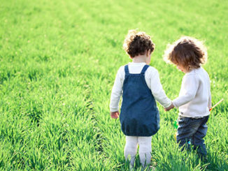 2 Children In Field Epigenetics Autism